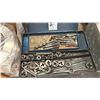 Image 3 : GROUP OF 4 PARTIAL TOOL/HARDWARE SETS, METAL CASE OF FASTENERS & SPOOL OF HOBART MAXAMIG ALUMINUM