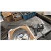 Image 4 : MAKITA CIRCULAR SAW, CUT OFF SAW, 1/2" MAKITA DRILL & GROUP OF ASSORTED SAW BLADES