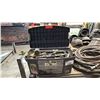 Image 1 : PLASTIC TOOL BOX FULL OF ASSORTED HAND TOOLS