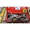 Image 3 : GROUP OF ASSORTED HAND TOOLS & SMALL CRAFTSMAN TOOL BOX