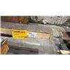 Image 2 : WOODEN CRATE OF INDUSTRIAL SHEAR BLADES APPROX 14"L  *2 PCS*