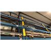 Image 6 : 10 BAYS OF BLUE PALLET RACKING-(9) 16' UPRIGHTS (6) 12' UPRIGHTS (90) 10' 7" SIDE RAILS WITH