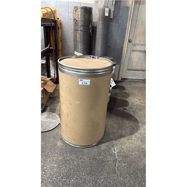 LARGE BARREL OF FLOOR-DRY