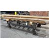 Image 1 : HEAVY DUTY METAL MATERIAL PLATFORM CART *CONTENTS NOT INCLUDED* CART MEASURES APPROX 70"L X 41"D