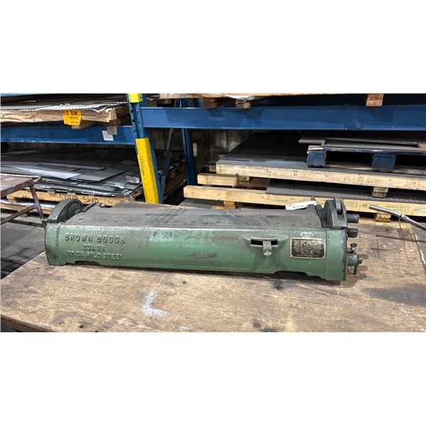 BROWN BOGGS 23A36 CAST SHEET METAL BRAKE