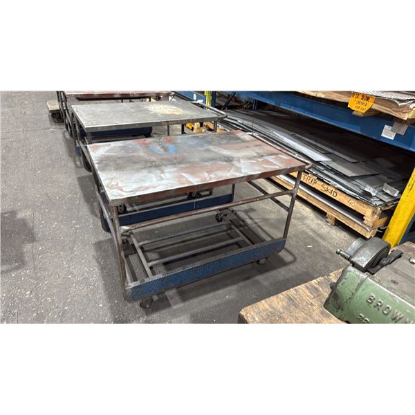 METAL MOBILE SHOP CART