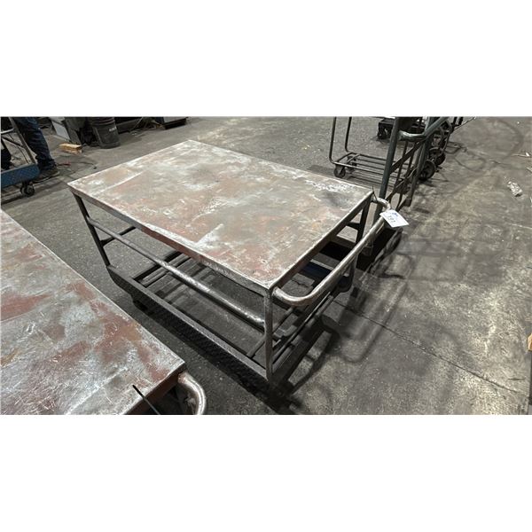 METAL MOBILE SHOP CART