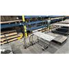Image 1 : SMALL METAL SHOP CART & 2 WHEEL HAND TRUCK *HAND TRUCK HAS BENT HANDLE*