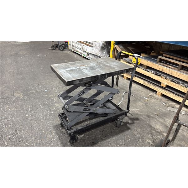 PRO POINT HYDRAULIC LIFT CART *VISE GRIP CLAMP CONTROLS RELEASE CABLE*