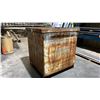 Image 1 : LARGE METAL SCRAP BIN APPROX 52" X 52" X 54"H