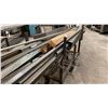 Image 1 : METAL MOBILE CART WITH ASSORTED STEEL STOCK MATERIAL- FLAT BAR, SQUARE TUBE, ROUND TUBE & ROUND