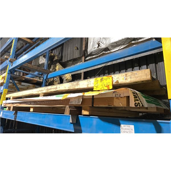 TWO SKIDS OF FABRICATING SHEET METAL- 12 GAUGE/SC 4X10 & 22 GAUGE C/R 4X10