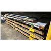Image 1 : FIVE SKIDS OF FABRICATING SHEET METAL OFF CUTS- ASSORTED SIZES 10 & 12 GAUGE STEEL