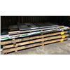 Image 2 : FIVE SKIDS OF FABRICATING SHEET METAL OFF CUTS- ASSORTED SIZES 10 & 12 GAUGE STEEL