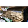 Image 2 : ONE SKID OF FABRICATING ALUMINUM SHEET METAL- 22 GAUGE 4X10 APPROX 58PCS