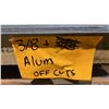 Image 8 : SIX SKIDS OF FABRICATING SHEET METAL- MIXED FLASHING, ALUMINUM OFF CUTS, ALUMINUM CHECKER PLATE,