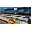 Image 3 : TWO SKIDS OF ALUMINUM FABRICATING SHEET METAL- 18 GAUGE CLEAR ANODIZED - ASSORTED SIZES