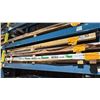 Image 1 : THREE SKIDS OF FABRICATING 4X10 SHEET METAL- 18 GAUGE S/S, 20 GAUGE C/R & 18 GAUGE ALUMINUM PVC