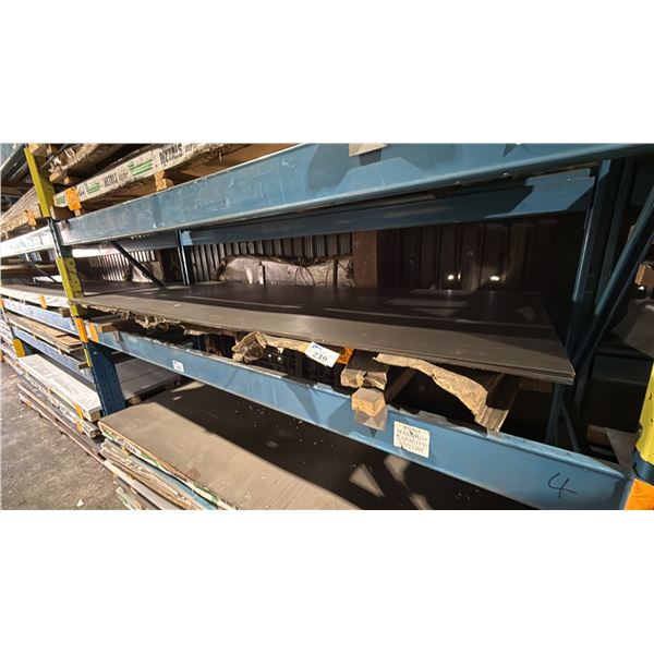 ONE SKID OF FABRICATING SHEET METAL- 24 GAUGE C/R 4X10 APPROX 17 SHEETS