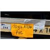 Image 5 : TWO SKIDS OF ALUMINUM FABRICATING SHEET METAL- 10 GAUGE PVC 4X10, 11 GAUGE PVC 1-SIDE 5X10