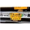 Image 6 : TWO SKIDS OF ALUMINUM FABRICATING SHEET METAL- 10 GAUGE PVC 4X10, 11 GAUGE PVC 1-SIDE 5X10