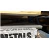 Image 7 : TWO SKIDS OF ALUMINUM FABRICATING SHEET METAL- 10 GAUGE PVC 4X10, 11 GAUGE PVC 1-SIDE 5X10