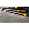 Image 1 : TWO SKIDS OF FABRICATING SHEET METAL- 14 GAUGE H/R 4X12, 14 GAUGE H/R 5X12 APPROX 9 SHEETS