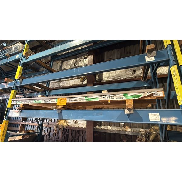 ONE SKID OF FABRICATING SHEET METAL- 20 GAUGE S/C 37" X 10' APPROX 35 SHEETS