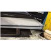 Image 5 : 2 PALLETS OF ASSORTED FABRICATING SHEET METAL APPROX 75 MOSTLY GALVANIZED