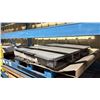 Image 1 : ONE PALLET OF FABRICATING SHEET METAL- PERFORATED GALVANIZED 4X1 STRIPS