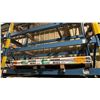 Image 1 : ONE SKID OF FABRICATING SHEET METAL- 22 GAUGE GALVANIZED PERFORATED 4X7 APPROX 70 SHEETS