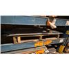 Image 1 : ONE PALLET OF FABRICATING SHEET METAL- ASSORTED SIZE CUTS OF STEEL MESH DECKING MATERIAL