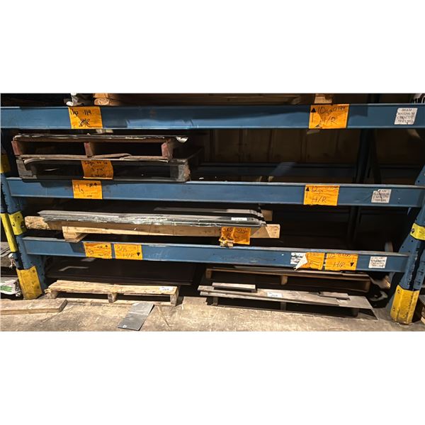 SIX PALLETS OF FABRICATING SHEET METAL- 20 GAUGE S/S 3X4, 30 GAUGE 4X5 & ASSORTED SHEETS