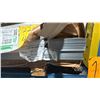 Image 2 : ONE PALLET OF FABRICATING SHEET METAL- 22 GAUGE GALVANIZED PERFORATED 4X4 APPROX 125 SHEETS