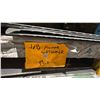 Image 5 : TWO SKIDS OF FABRICATING SHEET METAL- 1/8 ALUMINUM CHECKER PLATE, 3/8 ALUMINUM PVC 4X10