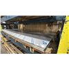 Image 2 : ONE SKID OF FABRICATING SHEET METAL- 16 GAUGE S/S 10X4 APPROX 18 SHEETS