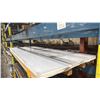 Image 2 : ONE SKID OF FABRICATING SHEET METAL- 16 GAUGE ALUMINUM 4X10 APPROX 25 SHEETS