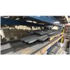 Image 3 : TWO SKIDS OF FABRICATING SHEET METAL- 22 GAUGE PERFORATED GALVANIZED ASSORTED SIZES & APPROX 30