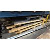 Image 1 : THREE SKIDS OF FABRICATING SHEET METAL- 1/4 STEEL CHECKER PLATE 4X10 OFF CUTS, 22 GAUGE GALVANIZED