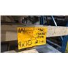 Image 8 : THREE SKIDS OF FABRICATING SHEET METAL- 1/4 STEEL CHECKER PLATE 4X10 OFF CUTS, 22 GAUGE GALVANIZED