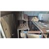 Image 3 : METAL SHOP TABLE, SMALL METAL TABLE, CART, SMALL WORK STATION WITH ASSORTED SHOP ITEMS