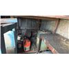 Image 5 : METAL SHOP TABLE, SMALL METAL TABLE, CART, SMALL WORK STATION WITH ASSORTED SHOP ITEMS