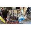 Image 12 : LARGE GROUP OF ASSORTED HARDWARE, TOOLS, 2 BANDING CARTS, FOLDING CHAIRS & MORE *PALLET RACKING NOT