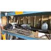 Image 6 : LARGE GROUP OF ASSORTED HARDWARE, TOOLS, 2 BANDING CARTS, FOLDING CHAIRS & MORE *PALLET RACKING NOT