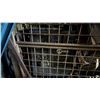 Image 3 : LARGE GROUP OF ASSORTED ITEMS- MILLER MIG WELDER, WELDING LINES, DUCT VENTING, TIRES, WOODEN CRATE,