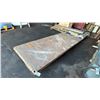 Image 3 : LARGE ALL STEEL 4 WHEEL MATERIAL FLAT DOLLY