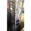Image 4 : MATERIAL CONVEYOR TOP APPROX 8', 1/2 OF AN EXTENSION LADDER - 12'L & METAL MESH PIECE