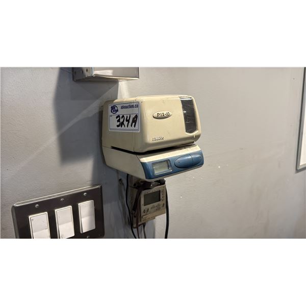 AMANO PIX-10 ELECTRONIC TIME RECORDER