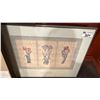 Image 5 : GROUP OF 3 FRAMED PICTURES & 1 MIRROR