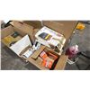 Image 5 : PALLET OF ASSORTED ITEMS- MOTOR OIL, AIR TOOL OIL, OFFICE PAPER, SPRAY ADHESIVES, CUTTER BLADES